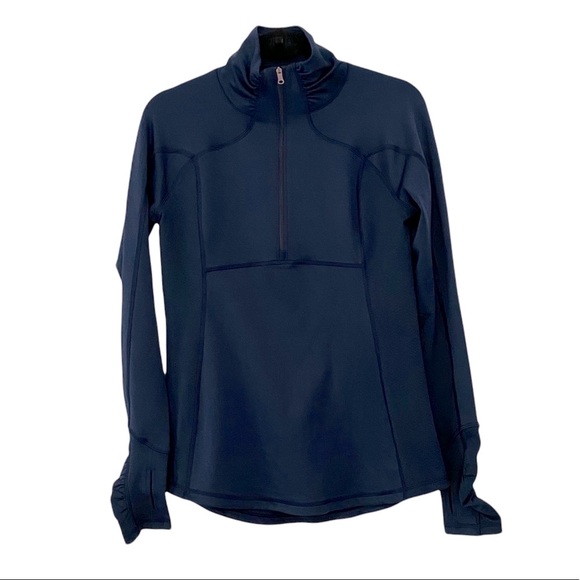 Calia Navy 1/2 Zip Running Jacket Size Medium - Picture 1 of 8